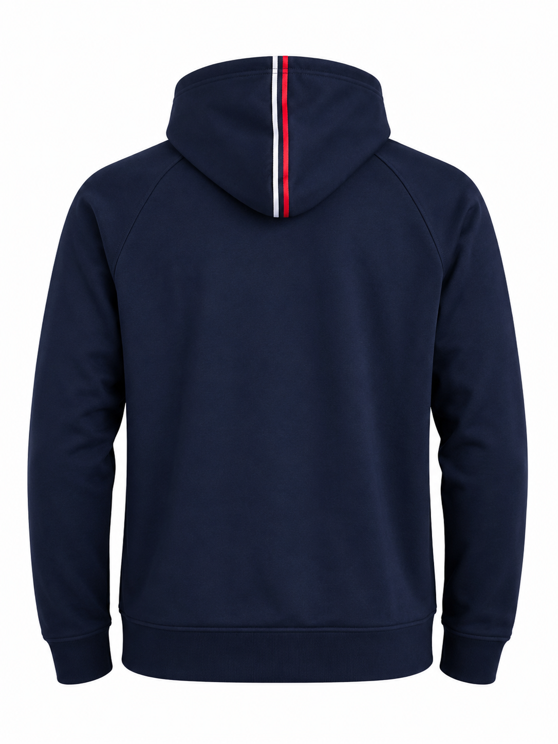 “The Eddie” Three-Stripe Hoodie in Navy