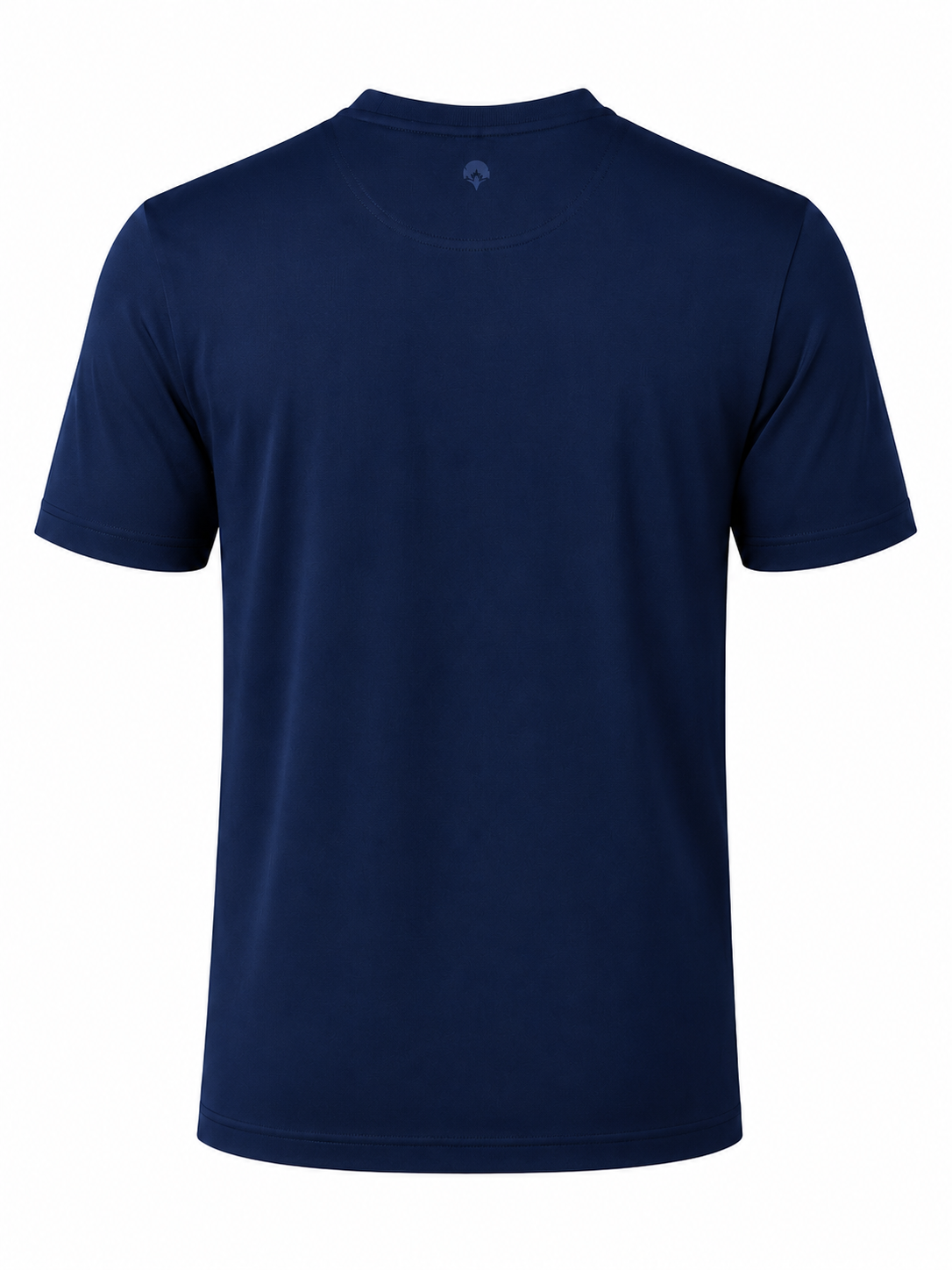 “The Tully” Stretch Cotton Tee in Navy