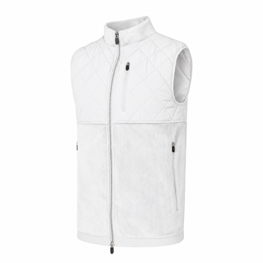 “The Peters” Vest in White