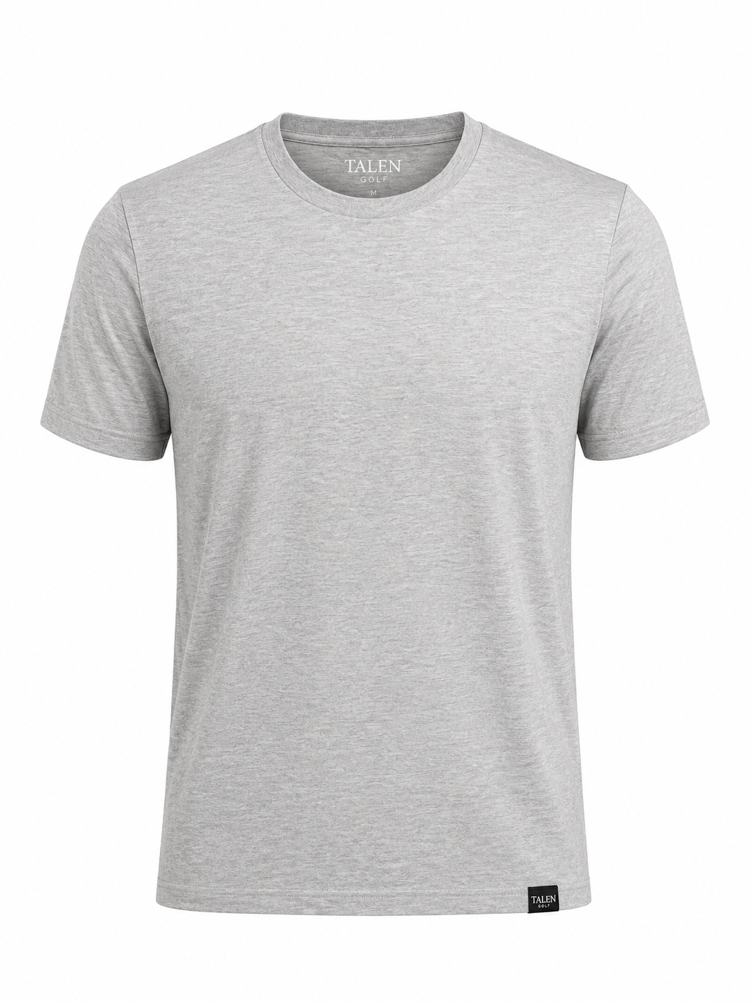 “The Tully” Stretch Cotton Tee in Gray