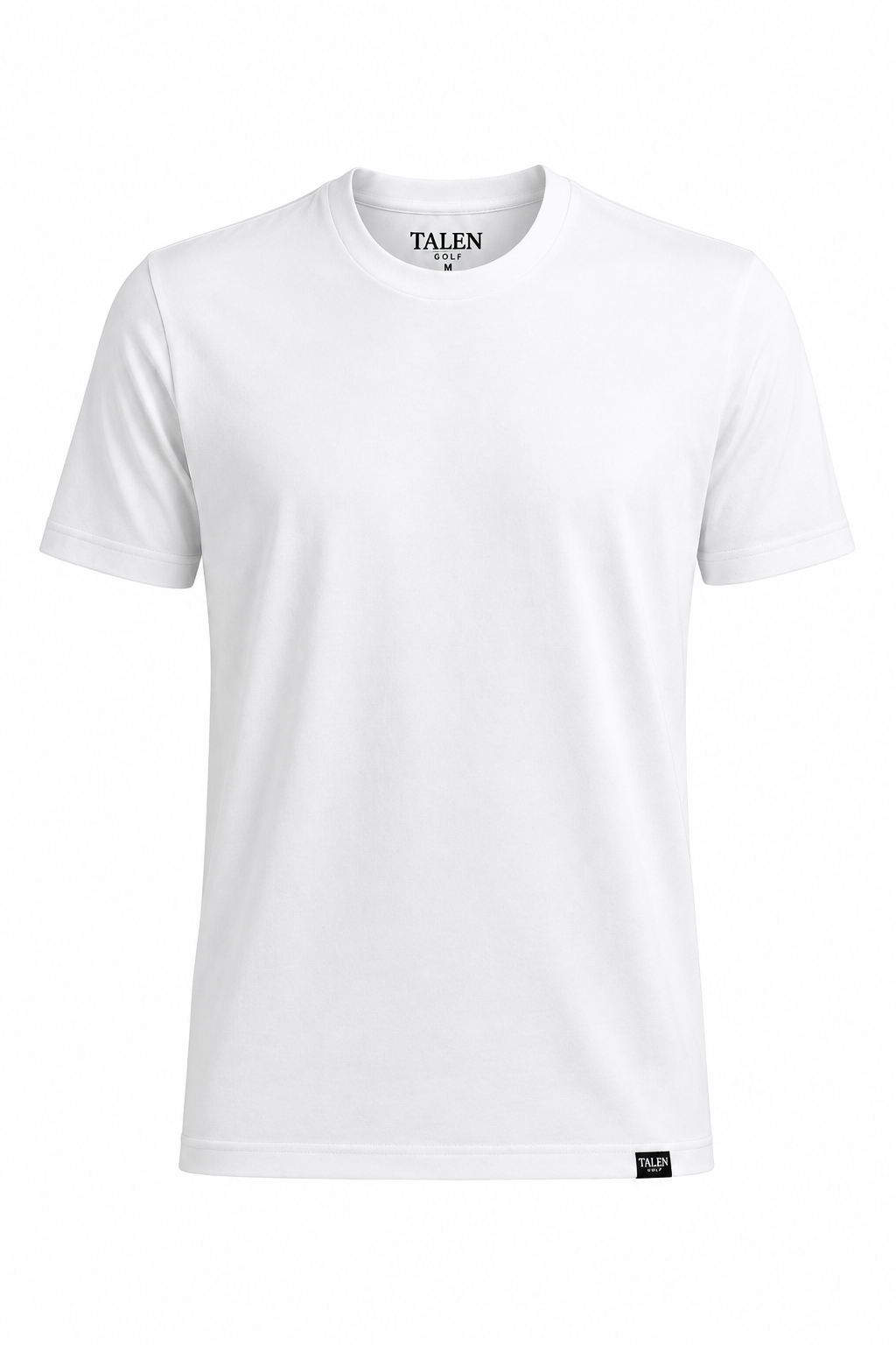 “The Tully” Stretch Cotton Tee in White