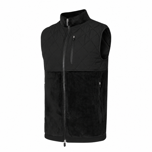 “The Peters” Vest in Black