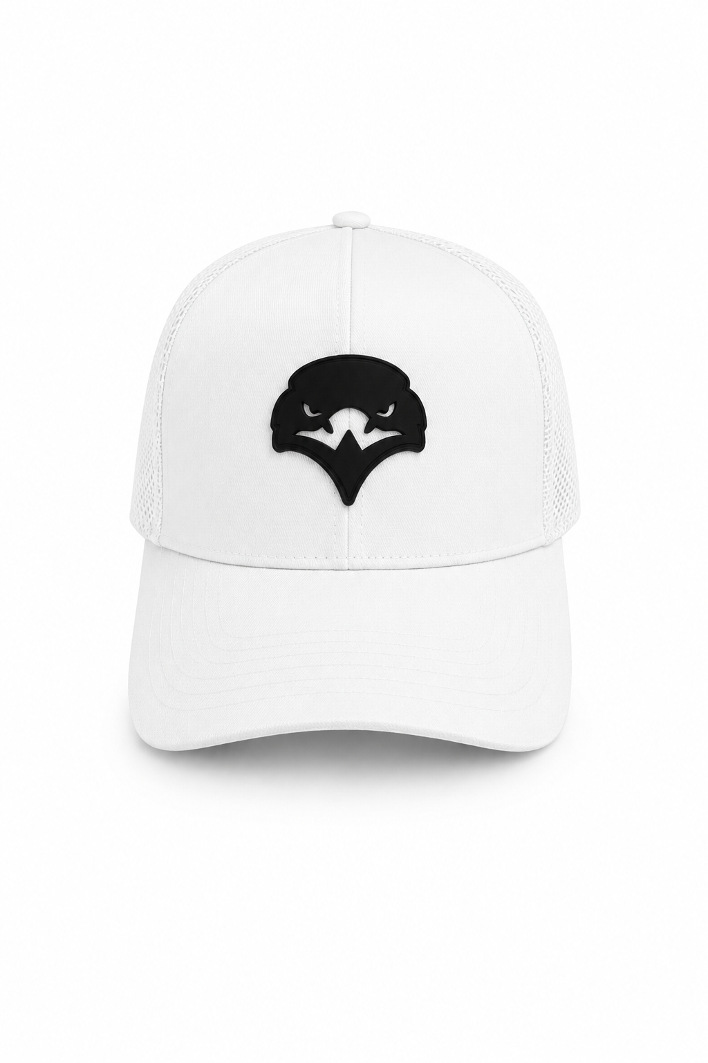 “The Hacker” White Logo Cap