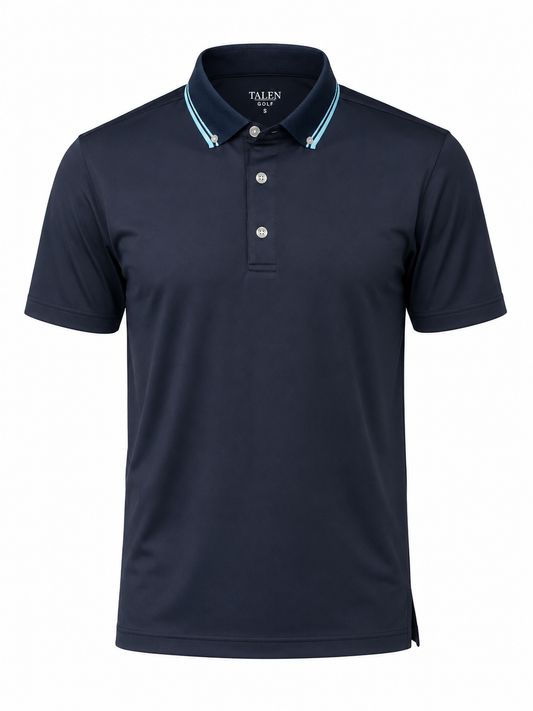“The Bishopp” Performance Polo Navy