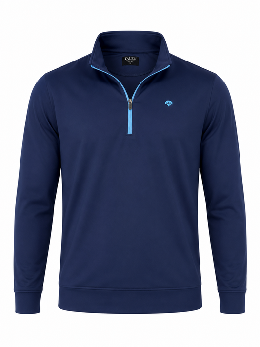 “The Joseph” Quarter Zip in Navy