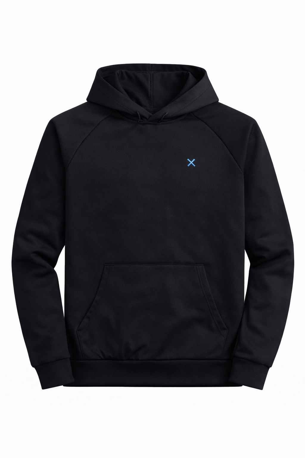 “The Eddie” Three-Stripe Hoodie in Black