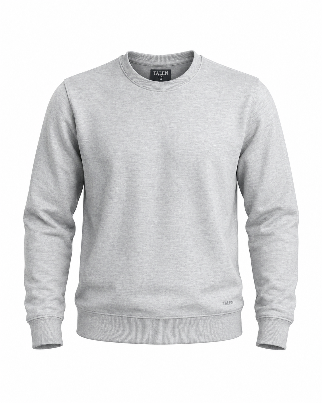 “The Neuman” Crewneck Sweatshirt in Gray