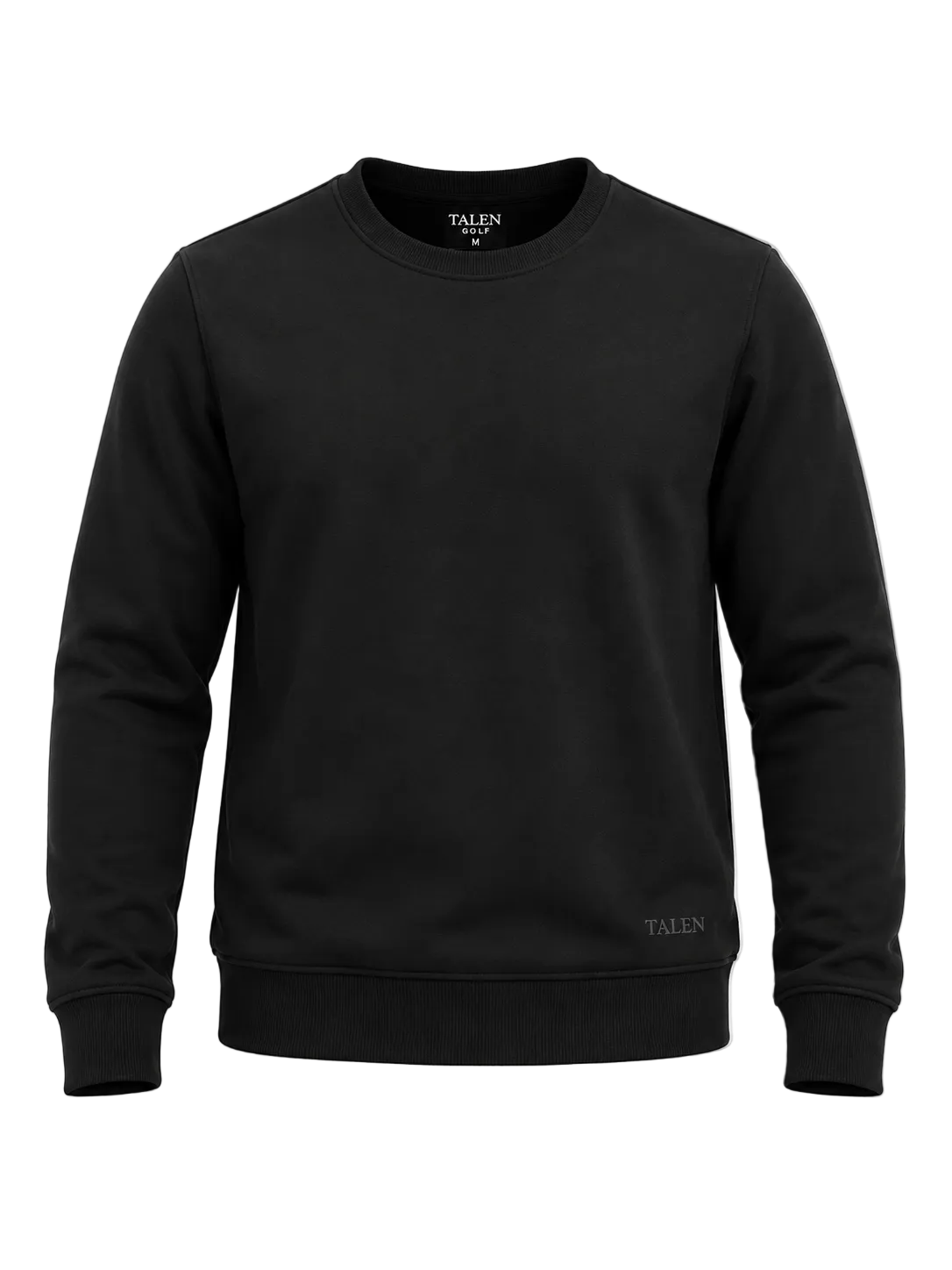 “The Neuman” Crewneck Sweatshirt in Black