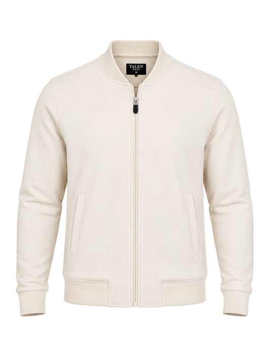 “The Rigs” Bomber Jacket in Cream