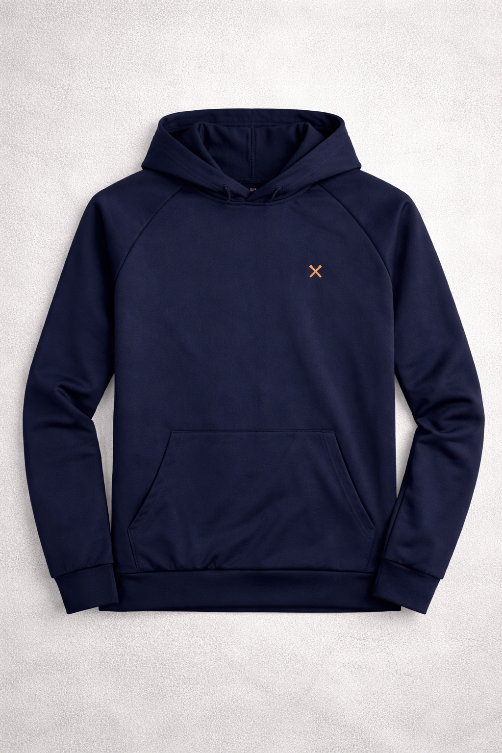 Navy Three-Stripe Hoodie